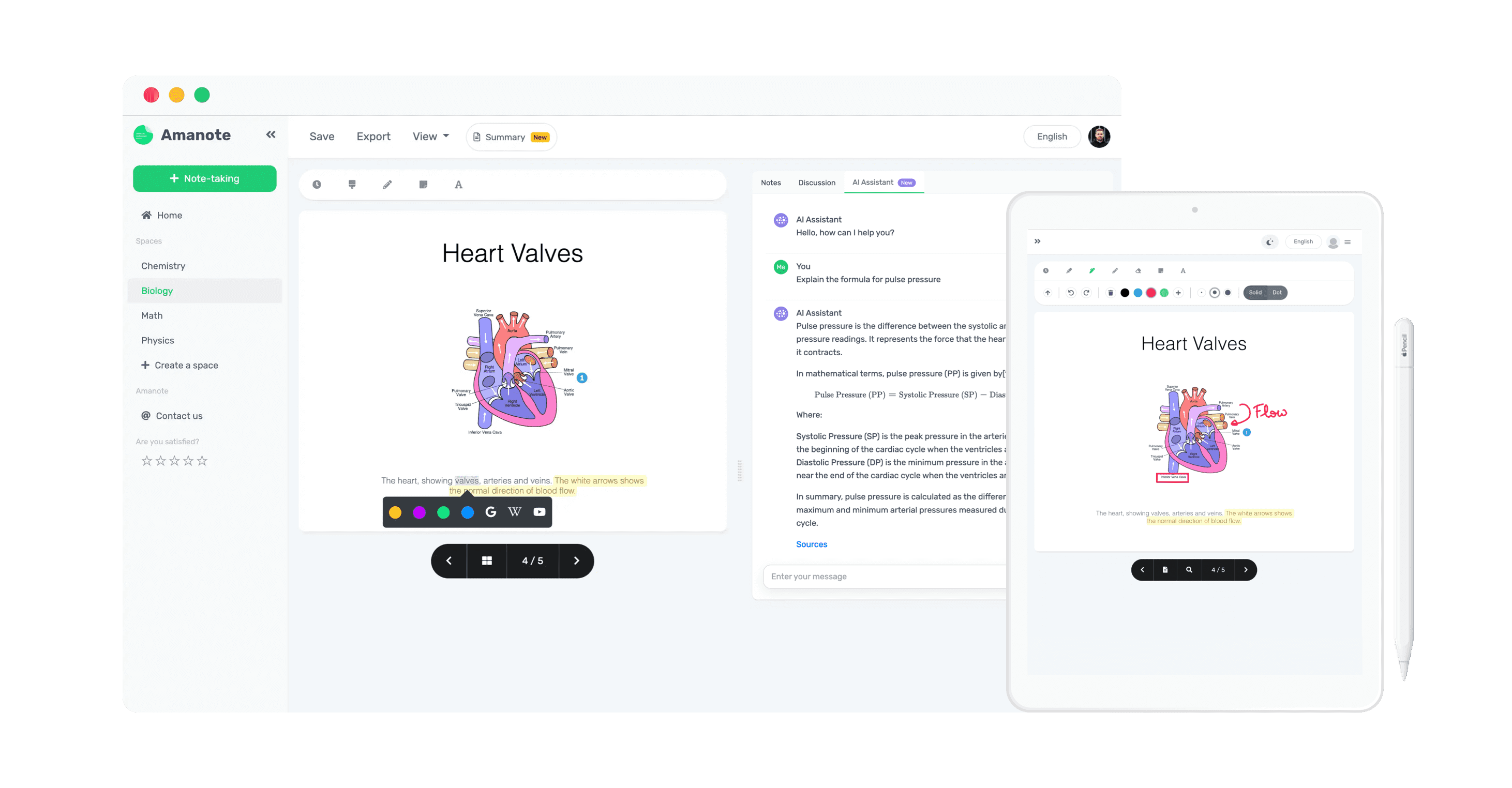A note-taking app