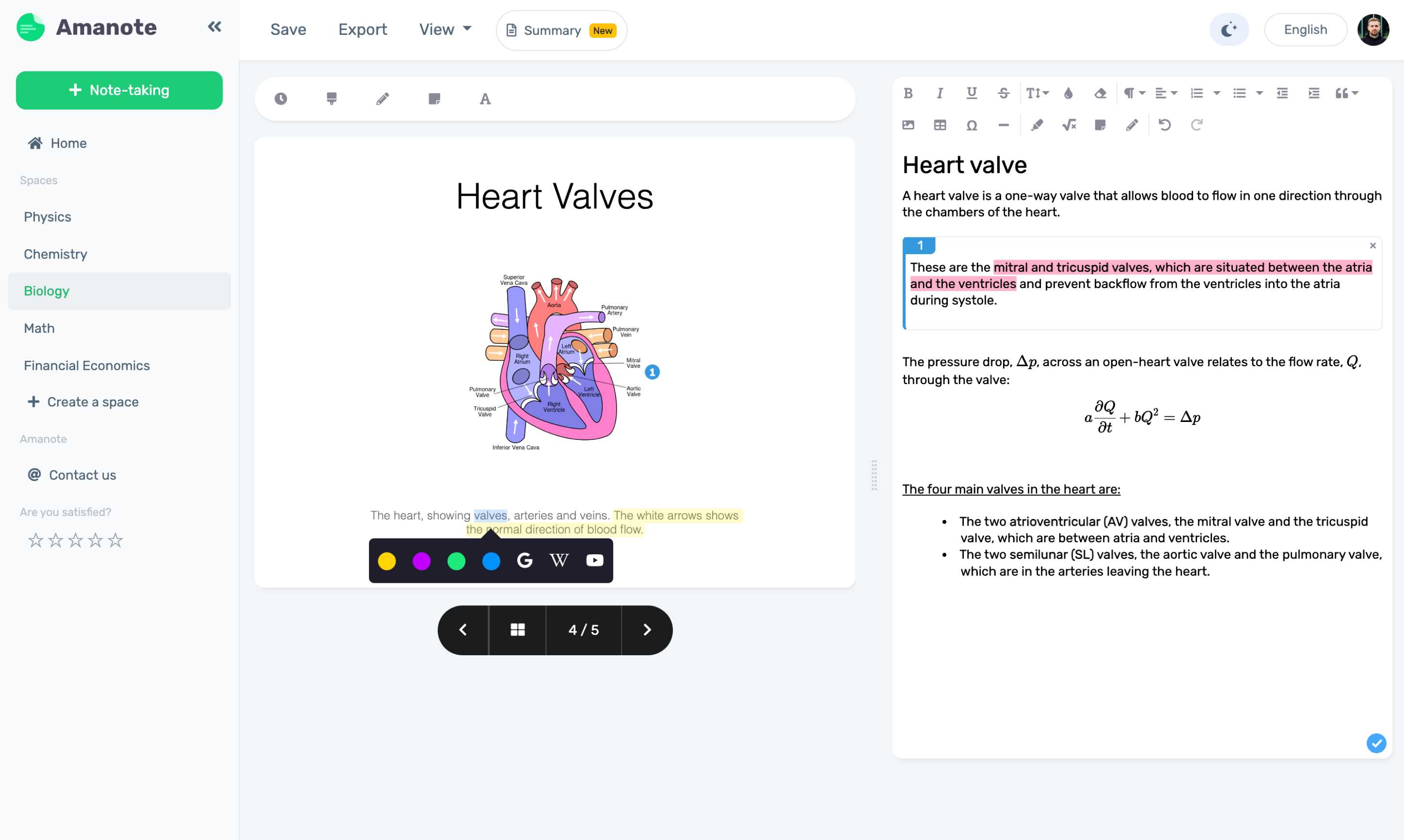 Amanote - The notes maker app for students