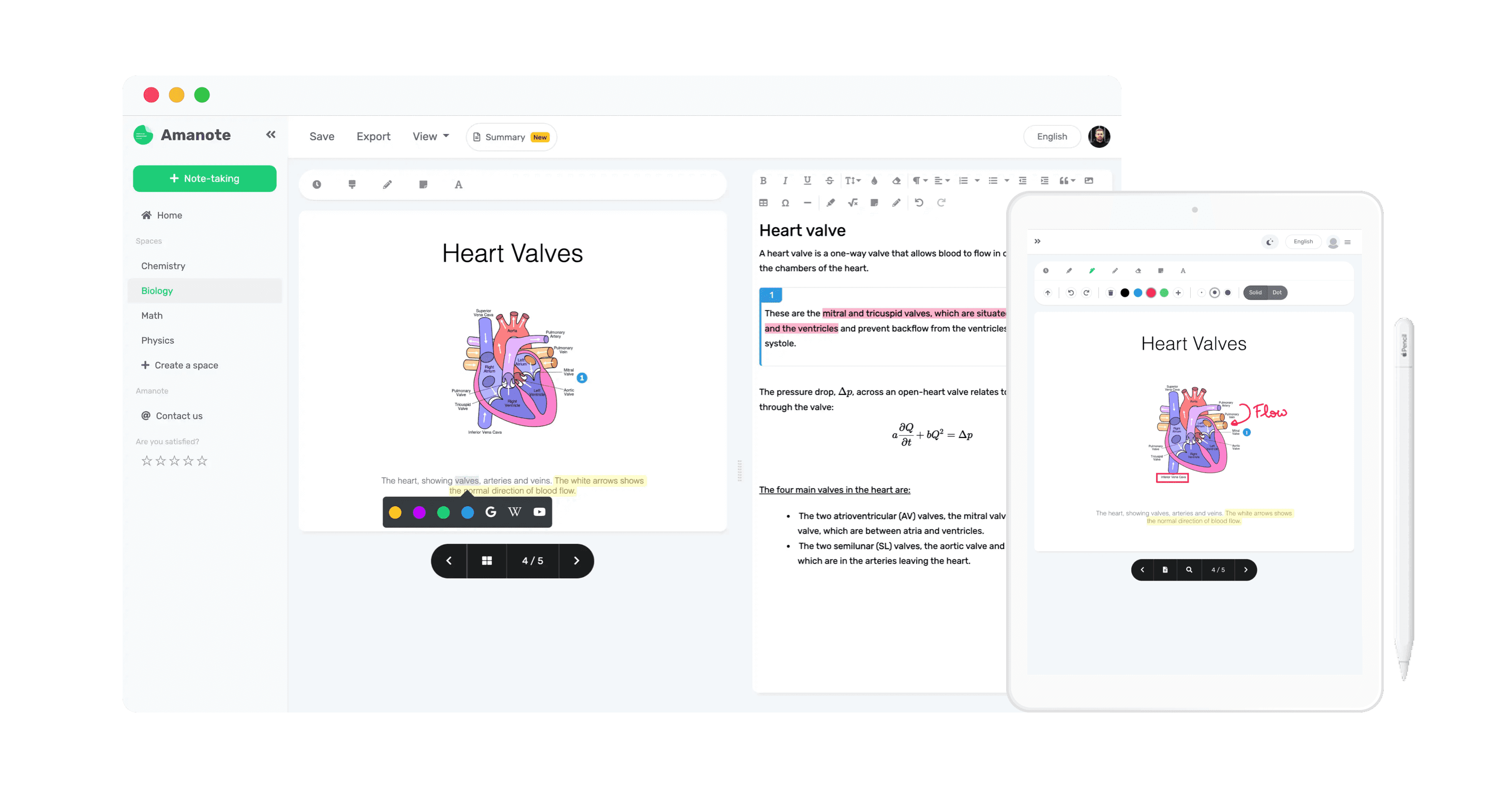 A note-taking app